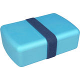 Zuperzozial Lunchbox aus Biokunststoff blau