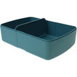 Zuperzozial Lunchbox aus Biokunststoff blau