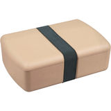 Zuperzozial Lunchbox Time-Out aus Biokunststoff beige 19 cm