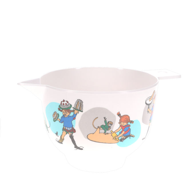 Martinex Pippi Melaminskål Hvid 1,5 L