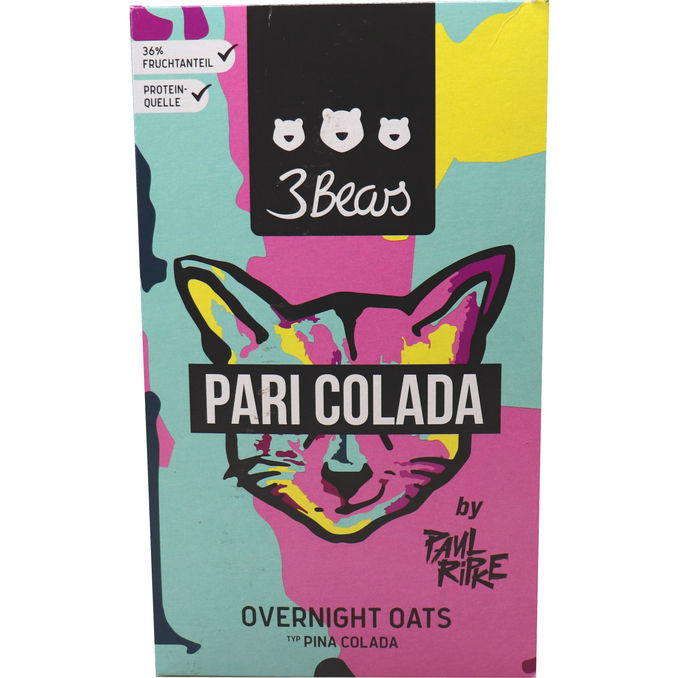 3Bears Overnight Oats Pari Colada