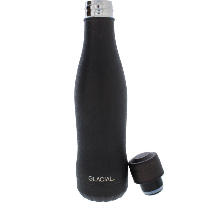 GLACIAL Termosflaska Real Black