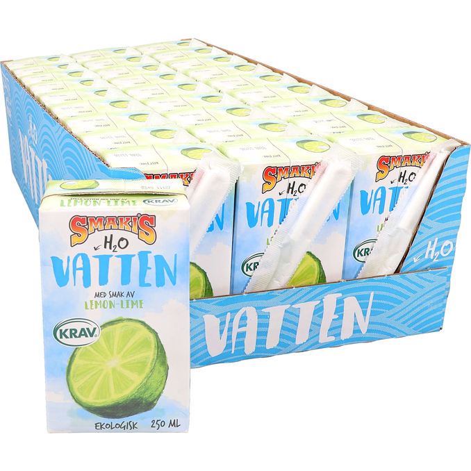Smakis Vatten Lemon-Lime 27-pack