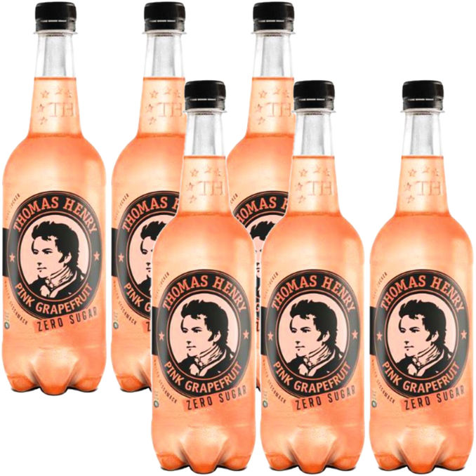 Thomas Henry Pink Grapefruit Zero, 6er Pack (EINWEG) zzgl. Pfand