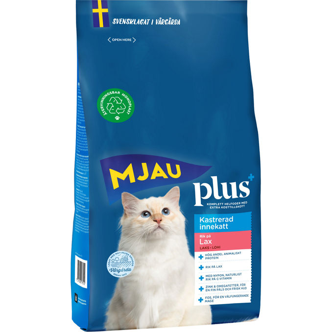 Mjau Kissan Kuivaruoka Lohi