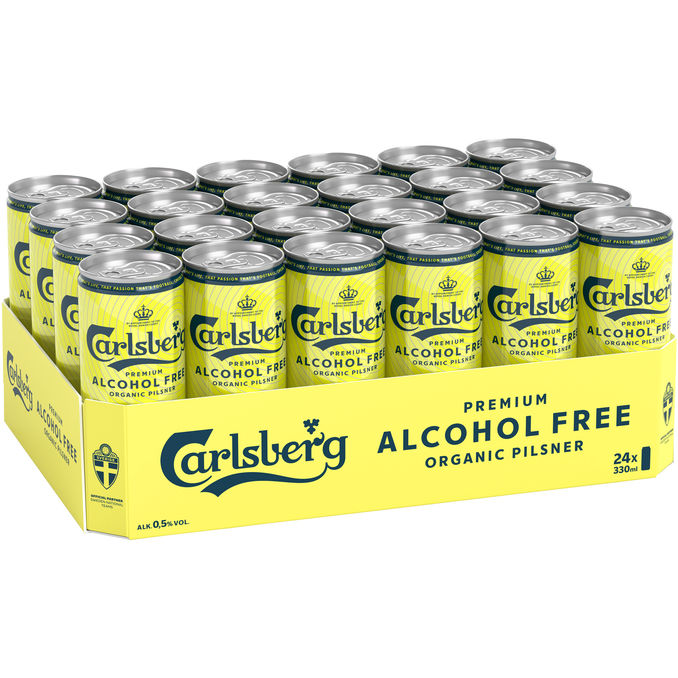 Carlsberg Alkoholfri Öl Eko 24-pack