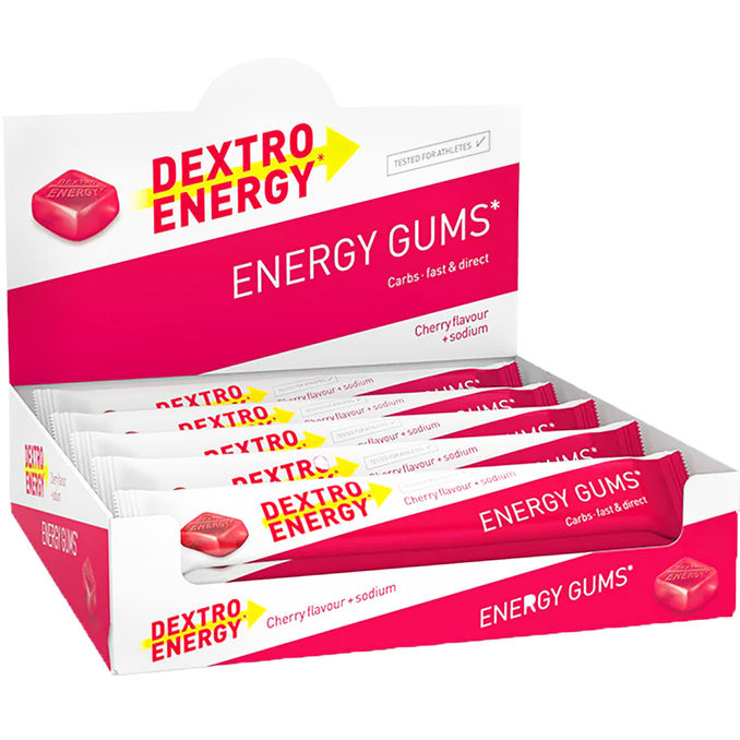 Dextro Energy Energy Gums Cherry, 15er Pack