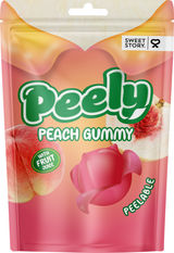 Sweet Story Geelimakeiset Peely Peach Gummy