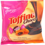 Toffino Karameller m. Chokoladefyld