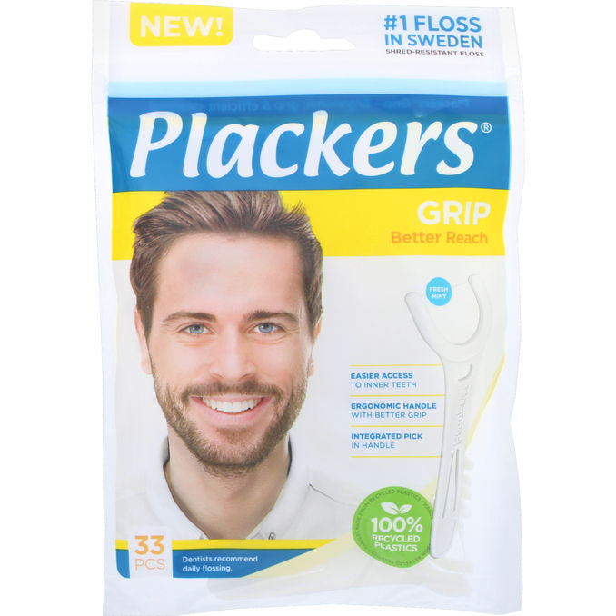 Plackers Hammaslankain Nordic 33-pack