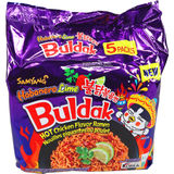 Samyang Pikanuudelit Buldak Ramen Hot Chicken Habanero Lime 5-pack
