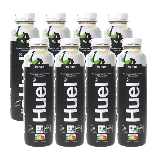 Huel High Protein Trinkmahlzeit Vanille, 8er Pack (EINWEG) zzgl. Pfand