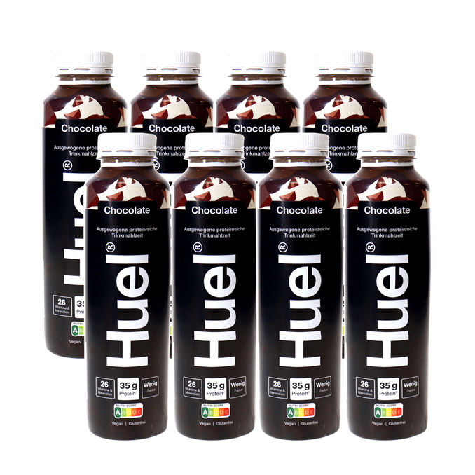 Huel High Protein Trinkmahlzeit Schokolade, 8er Pack (EINWEG) zzgl. Pfand