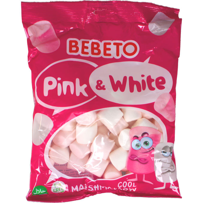 Bebeto Marshmallow Jordgubb & Vanlij