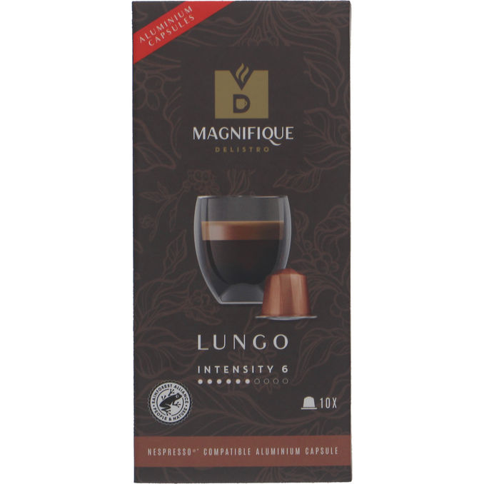 Magnifique Lungo Kaffekapslar 10-pack