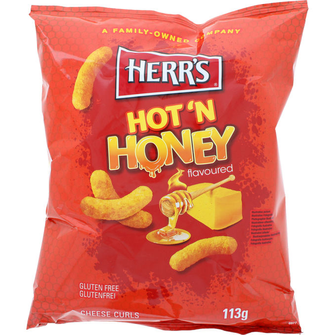 Herr's Hot n Honey Curls