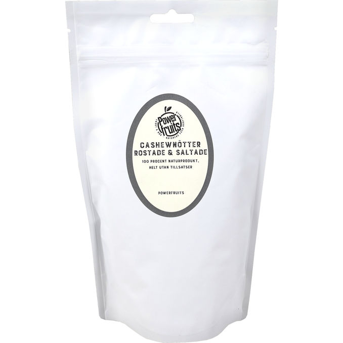 Powerfruits Ristede og Saltede Cashewnødder