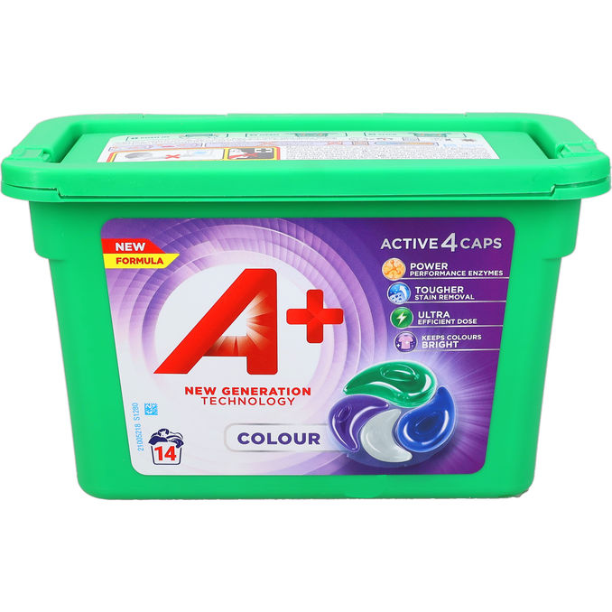 A+ Color Active 4 Caps 14 Kapsler