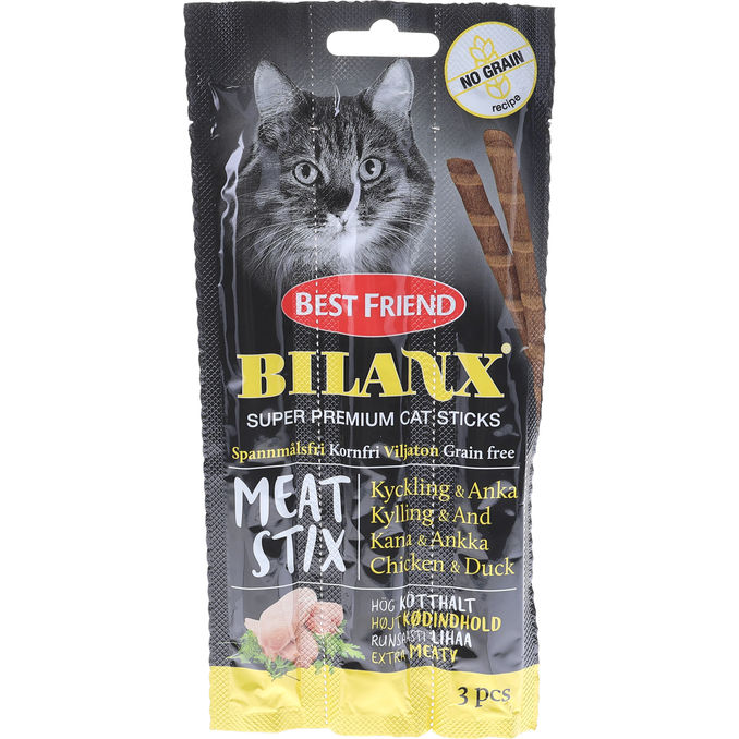 Best Friend Kattsnacks Kyckling & Anka 3-pack