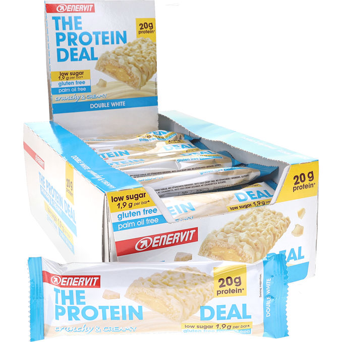 Enervit Proteinbar Double White 25-pack