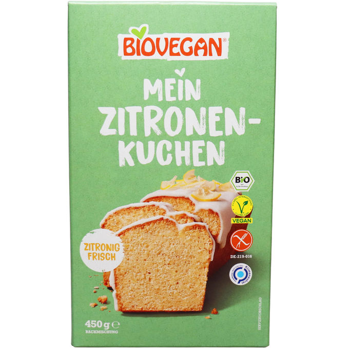 Biovegan BIO Mein Zitronenkuchen