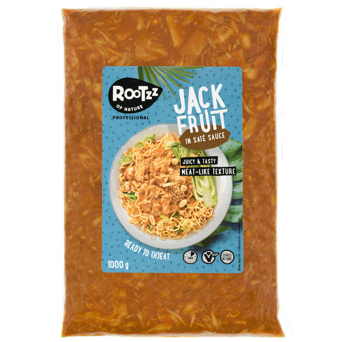 Rootzz of Nature Jackfruit in Saté Sauce, Maxi Pack