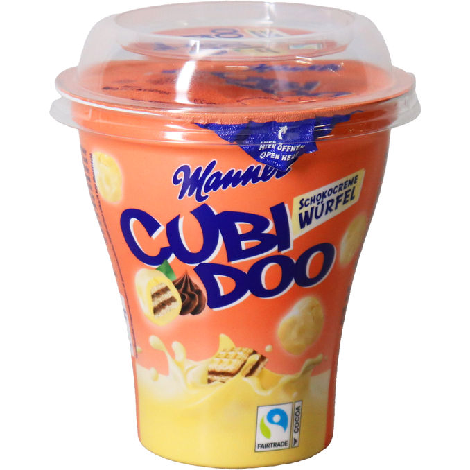 Manner Cubes Weiße Schokolade