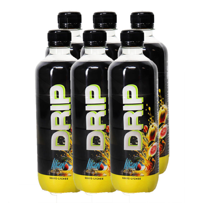 ICON DRIP Erfrischungsgetränk Guave-Lychee, 6er Pack (EINWEG) zzgl. Pfand