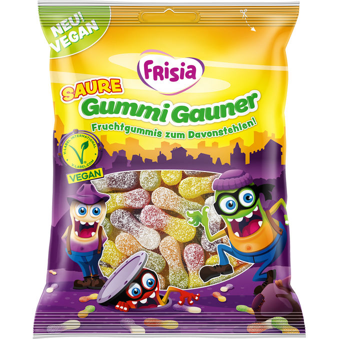Frisia Saure Gummi Gauner Beutel