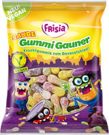 Mindestens haltbar bis: 31.05.2026 Frisia Saure Gummi Gauner Beutel