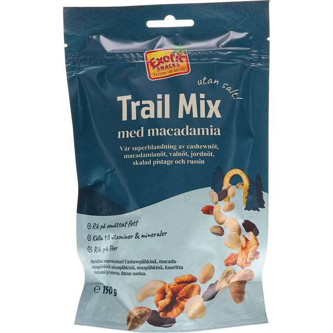 Exotic Snacks Trail Mix Macadamia