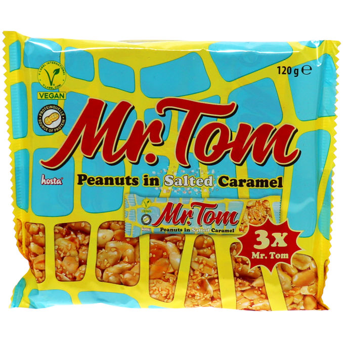 Mr. Tom Peanut & Salted Caramel Riegel