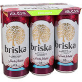 Briska Svarta vinbär 6-pack