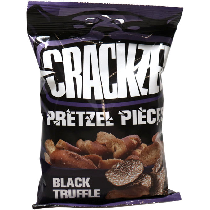 Crackzel Brezelstücke Schwarzer Trüffel