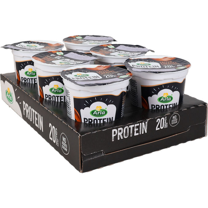 Arla Proteinpudding Salted Caramel 6-pack