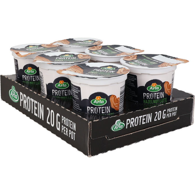 Arla Proteinpudding Hazelnut Latte 6-pack