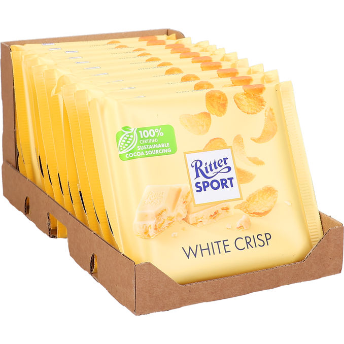 Ritter Sport White Crisp 10-pak