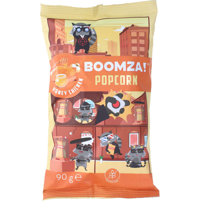 Boomza Popcorn m. Honningkyllingsmag