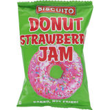 Biscuito Donut Strawberry Jam