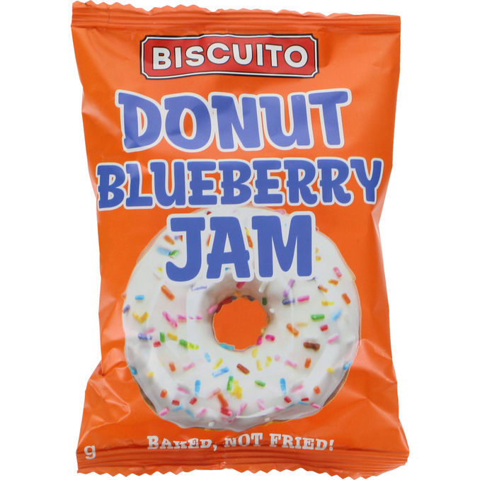 Biscuito Donut Blueberry Jam