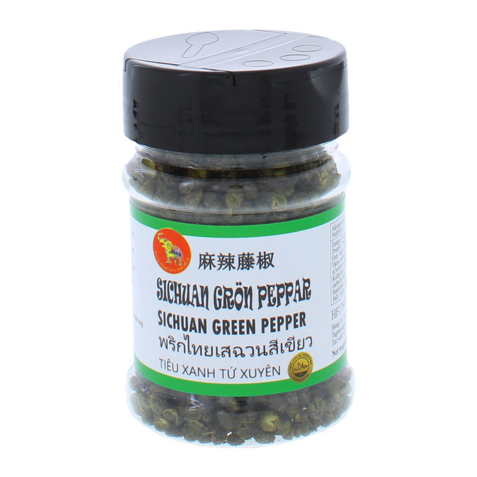 King Elephant Sichuan Grönpeppar