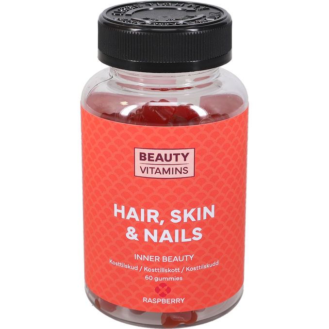 Beauty Vitamins Kosttilskott Hair Skin & Nails