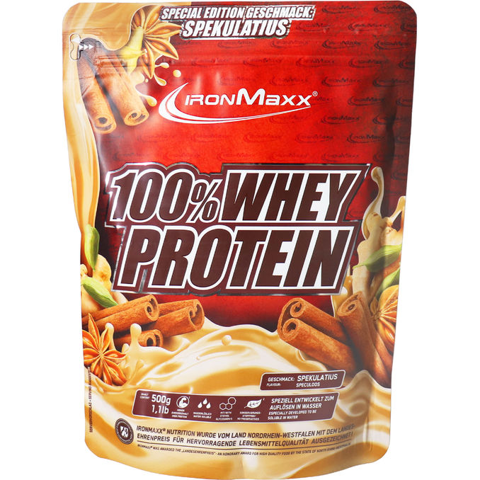 IronMaxx 100% Whey Protein Spekulatius