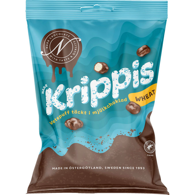 Narr Chocolate Krippis Wheat Vetepuffar