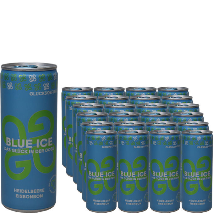 Gluecksgefuehle Heidelbeere Drink, 24er Pack (EINWEG) zzgl. Pfand