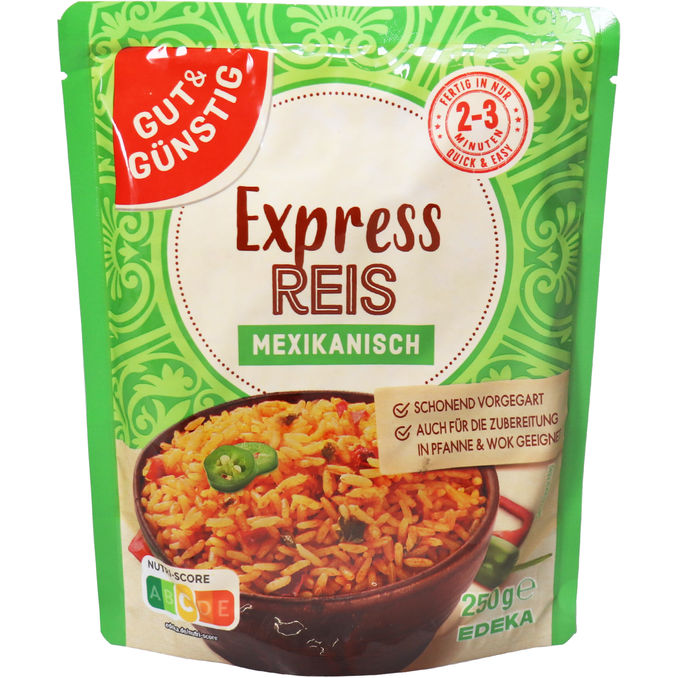 Gut & Günstig Express Reis Mexikanisch