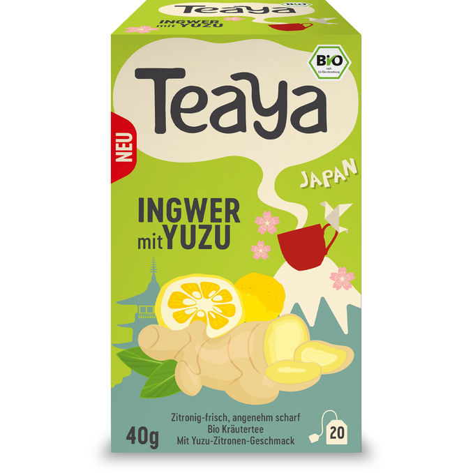 Teaya BIO Ingwer mit Yuzu Japan