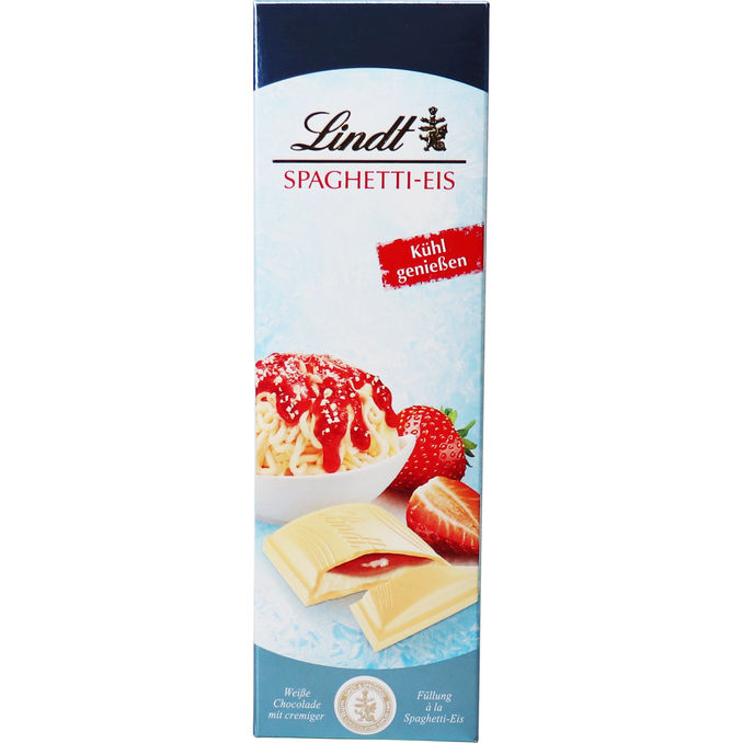 Lindt Ice Tafel Spaghetti Eis