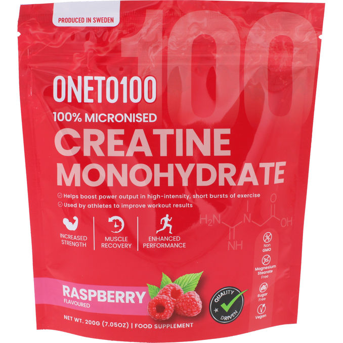 Oneto100 Kreatiini Vadelma