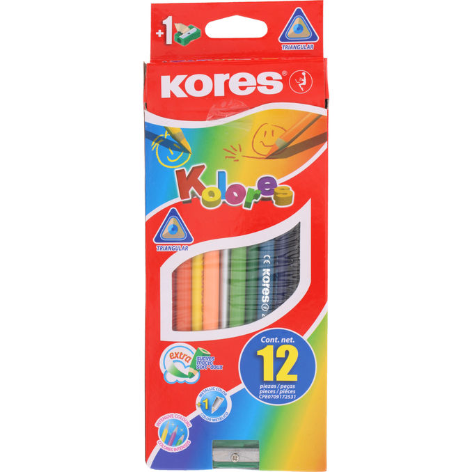 Kores Värikynät 12-pack